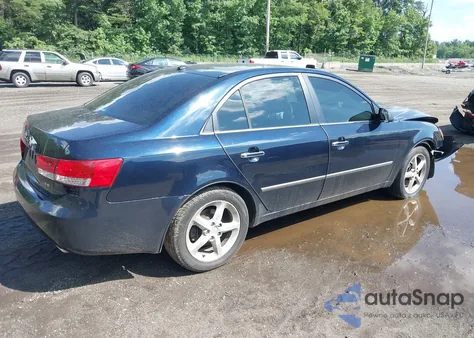 2008 Hyundai Sonata Limited V6/Se V6 from USA, damaged, VIN 5NPEU46F48H365020